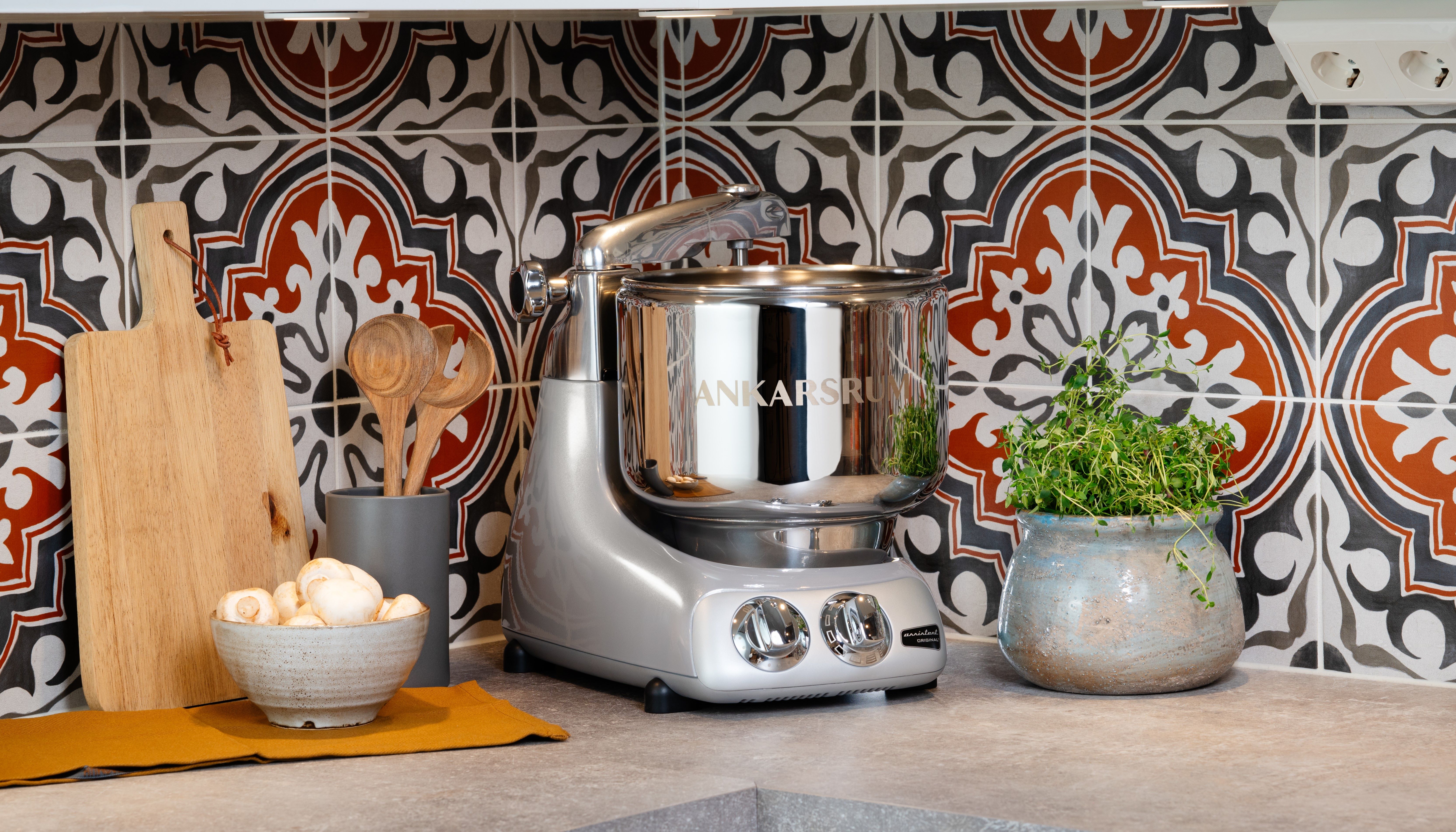 Ankarsrum 1200114 7qt Mixer Jubilee Silver