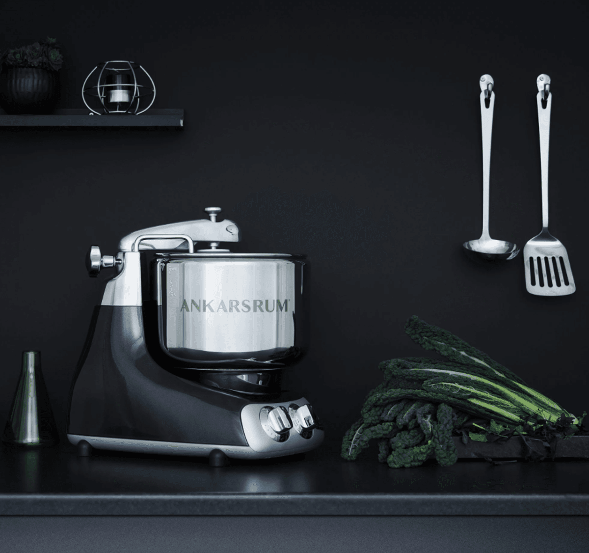 Ankarsrum 1200116 7qt Mixer Black Diamond