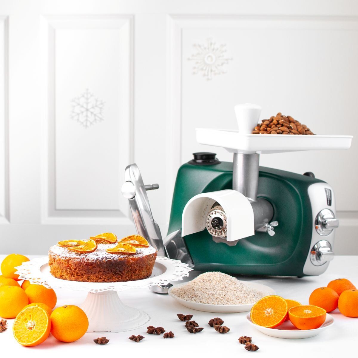Ankarsrum 1200120 7qt Mixer Forest Green