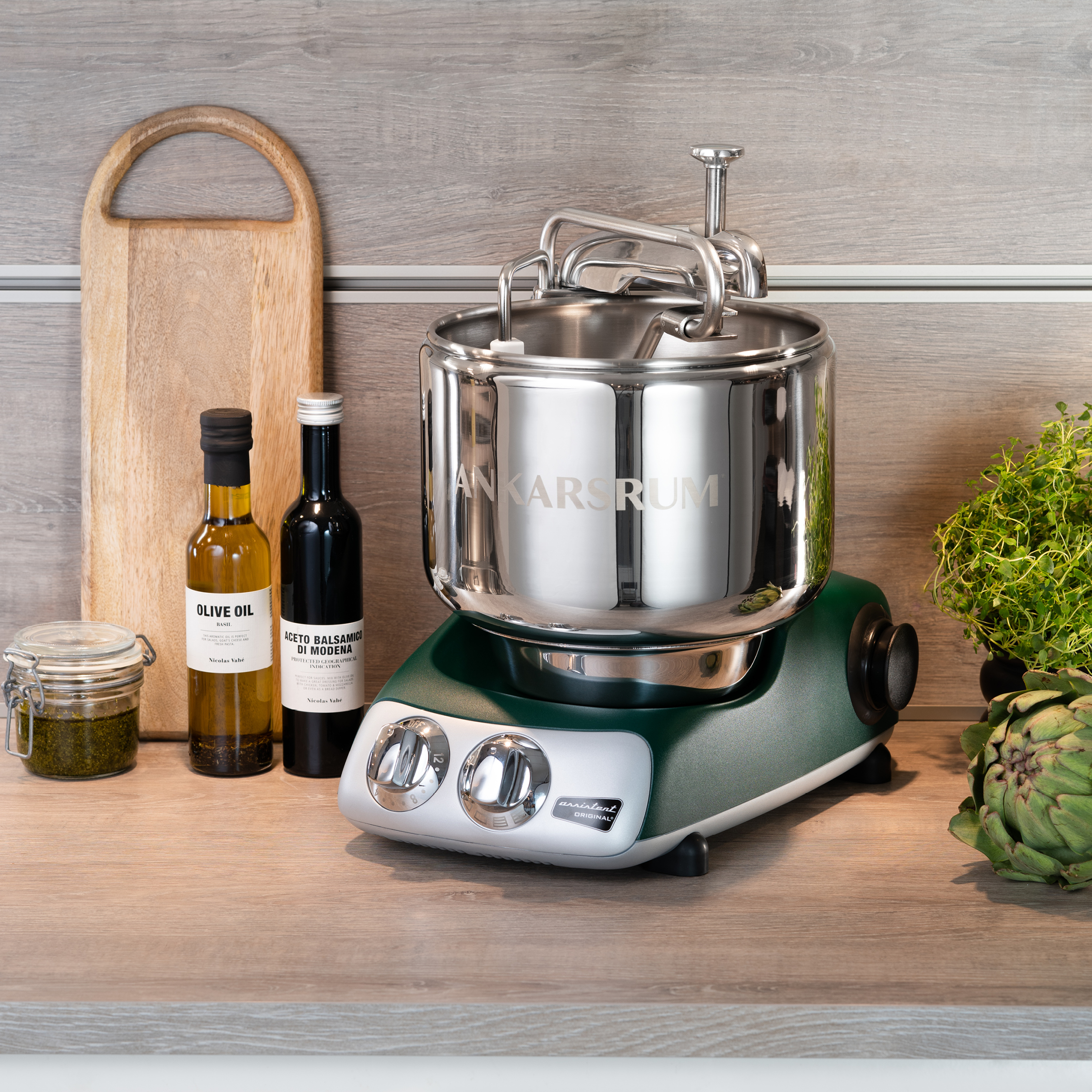 Ankarsrum 1200120 7qt Mixer Forest Green
