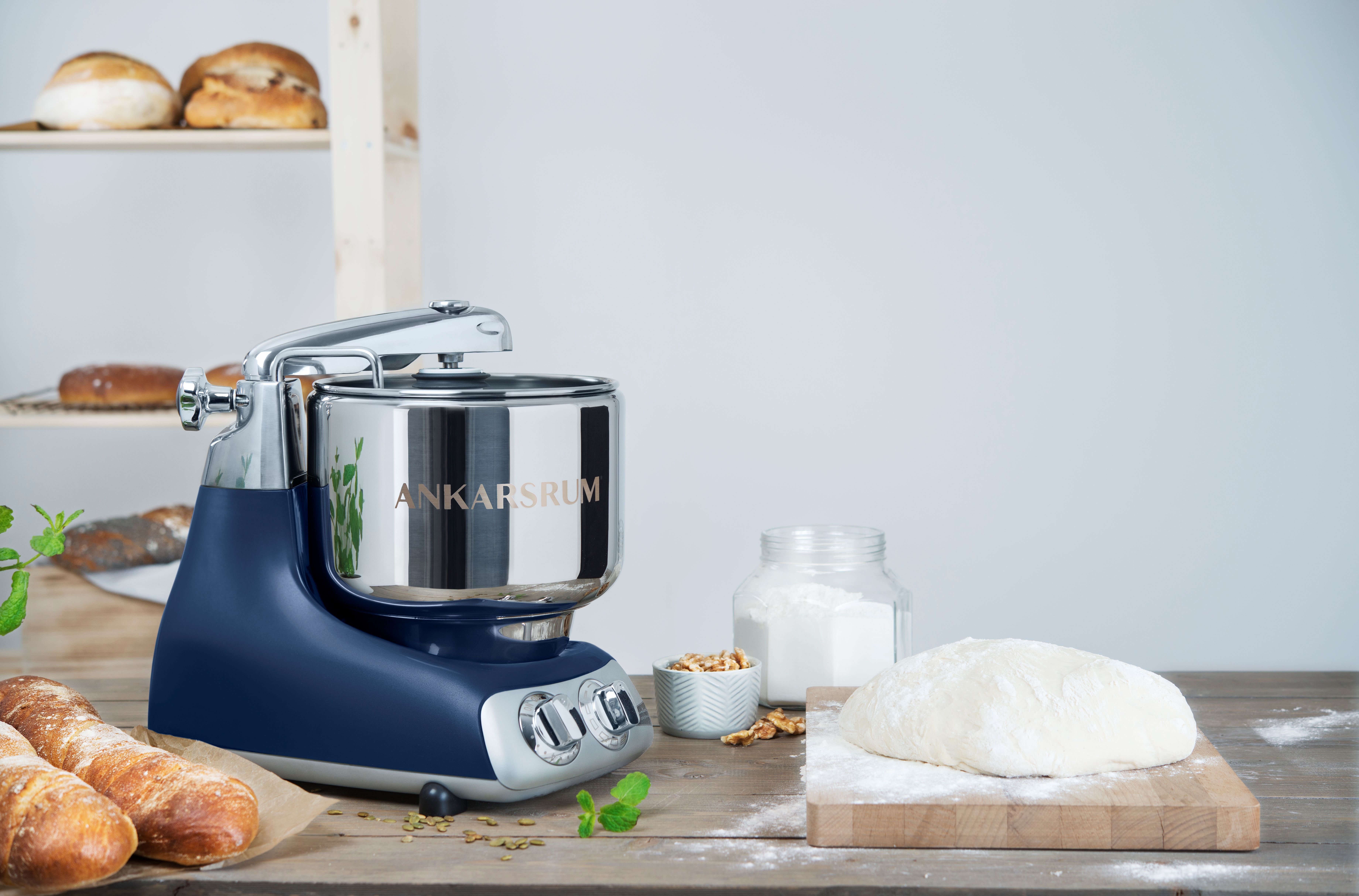Ankarsrum 1200121 7qt Mixer Ocean Blue