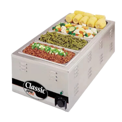 APW Wyott CW-3AI 28.5 qt Classic Insulated Countertop Cooker/Server
