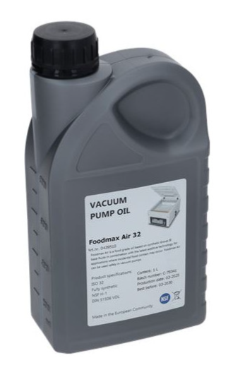 Eurodib ATMOVAC 0439510 Vacuum Packaging Synthetic Oil, FoodMax 32 (1000mL)