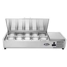 Atosa MSCT-48-10 Refrigerated Counter, Mega Top Sandwich / Salad Unit