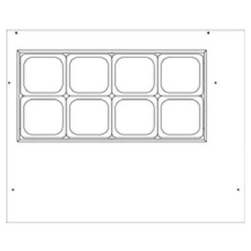 Garland Beverage Air SPED36HC-08-2 Refrigerated Counter, Sandwich / Salad Unit