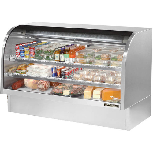True Refrigeration Non-Core Models TCGG-72-S-HC-LD Display Case, Refrigerated Deli