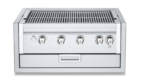Crown Verity Built-in IBI30-GO-FLT Charbroiler, Gas, Outdoor Grill