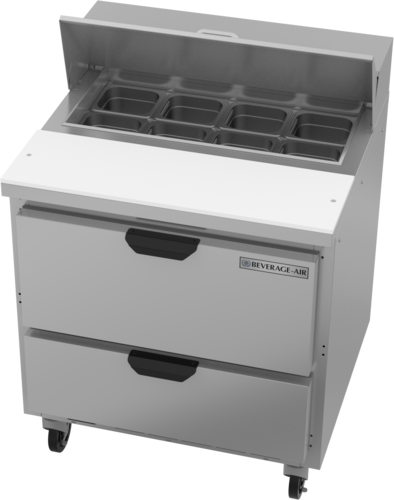 Garland Beverage Air SPED32HC-08-2 Refrigerated Counter, Sandwich / Salad Unit