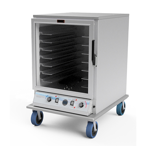 Lockwood Manufacturing CA39-PFIN-CD-L Heated Holding Proofing Cabinet, Mobile, Half-Height