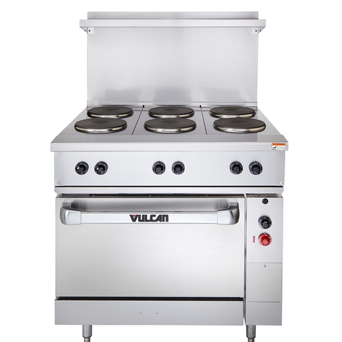 Vulcan Canada EV36S-36G480 Range, 36" Restaurant, Electric