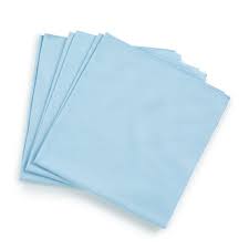 Hamida Premium Uniforms 8657BLU Bar Wipe Microfiber Cloth