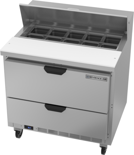 Garland Beverage Air SPED36HC-10-2 Refrigerated Counter, Sandwich / Salad Unit