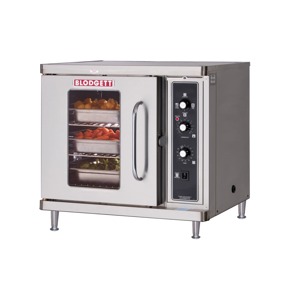 Blodgett CTB SGL Half-Size Electric Convection Oven, Single-Deck, With VLH Hood