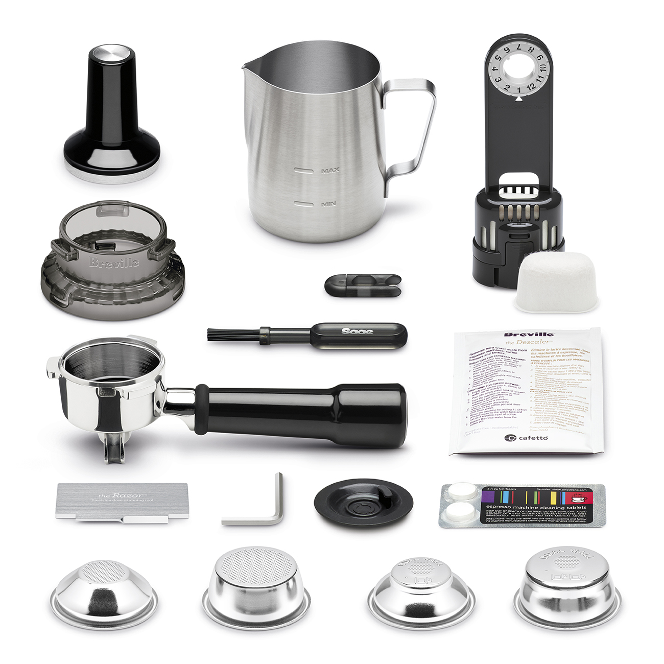 Breville BES878BSS1BCA1 Barista Pro - Brushed Stainless
