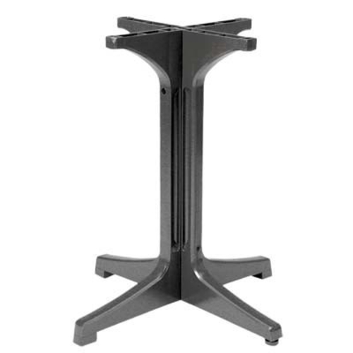 Grosfillex Alpha 55631802 Table Base, Plastic