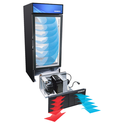 HABCO Manufacturing Impulse Cold Space™ ESM28HC Refrigerator, Merchandiser