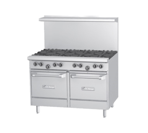 Garland US Range U48-4G24SS Range, 48" Restaurant, Gas