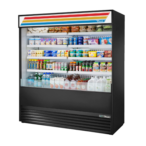 True Refrigeration Non-Core Models TOAM-72-HC~TSL01 Merchandiser, Open Refrigerated Display