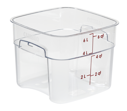 Cambro CamSquare® 6SFSPROCW135 Food Storage Container