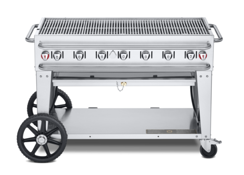 Crown Verity Mobile Cooking CV-RCB-48 Charbroiler, Gas, Outdoor Grill