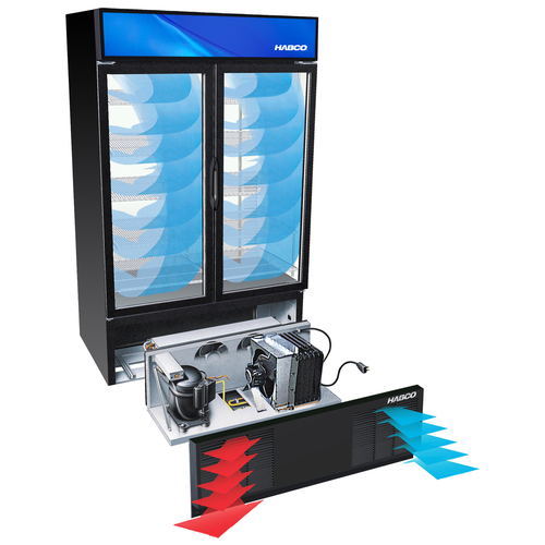 HABCO Manufacturing Impulse Cold Space™ ESM46HC Refrigerator, Merchandiser