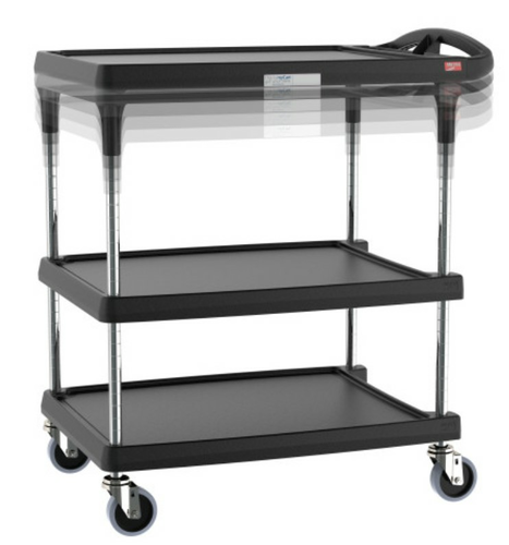 Metro myCart Series MY2030-34BL-PL Cart, Utility/Bussing