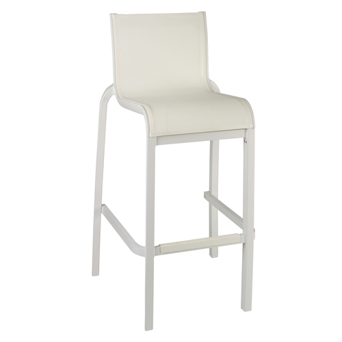 Grosfillex Sunset US300096 Bar Stool, Stacking, Outdoor
