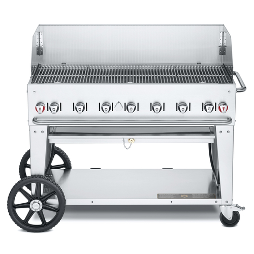 Crown Verity Mobile Cooking CV-MCB-48-SIBULK-WGP Charbroiler, Gas, Outdoor Grill