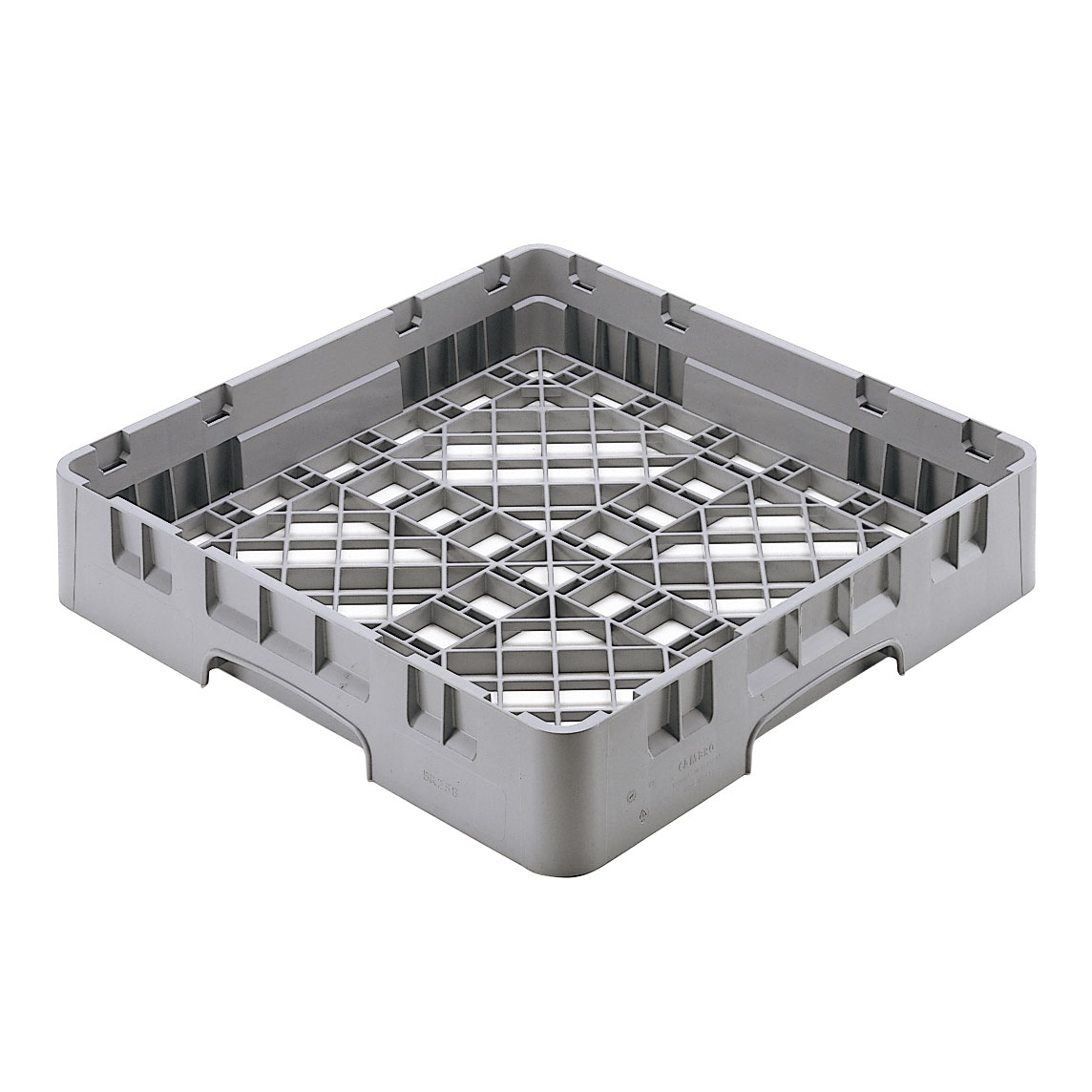 Cambro Camrack® Open Base Dish Rack, full size, soft gray