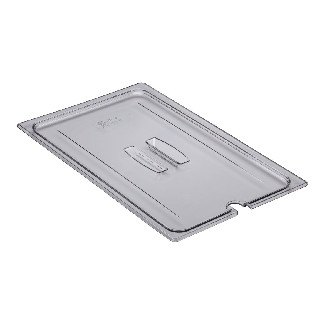 Cambro Camwear® 10CWCHN135 Full Size Notched Cover with Handle
