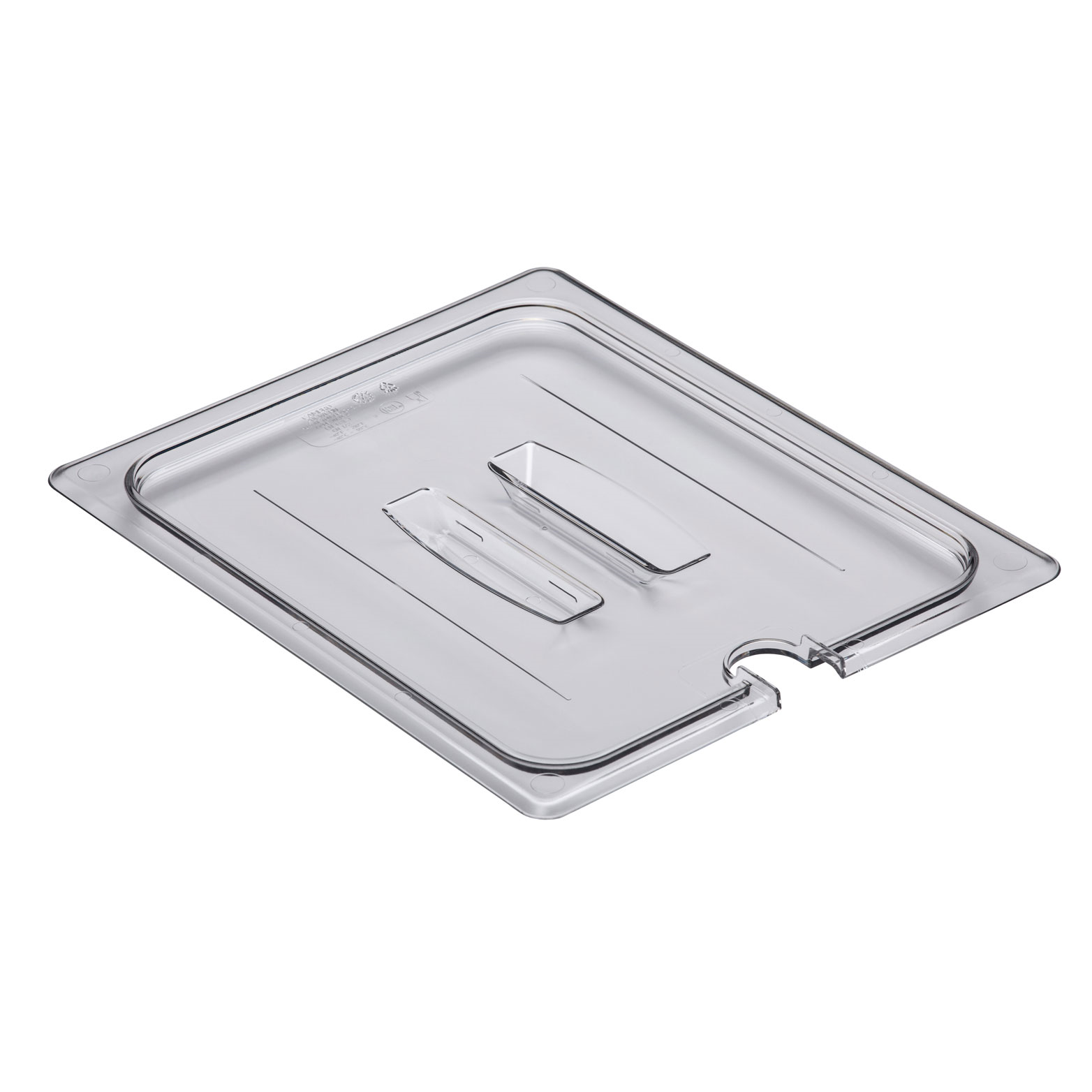 Cambro Camwear® 20CWCHN135 Half Size Notched Cover with Handle