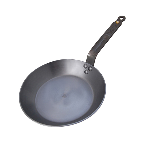 Browne Foodservice de Buyer 77561024 24cm / 9.5" Mineral B Carbon Steel Fry Pan