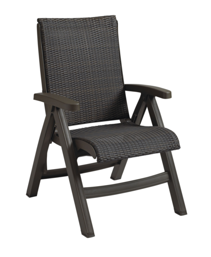Grosfillex Java UT071037 Chair, Folding, Outdoor