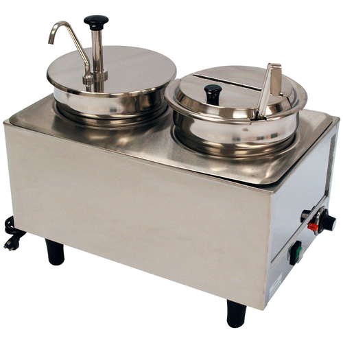 Winco Benchmark 51073P Food Topping Warmer, Countertop