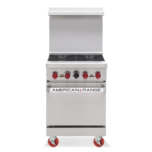 American Range AR-4 Range, 24" Restaurant, Gas