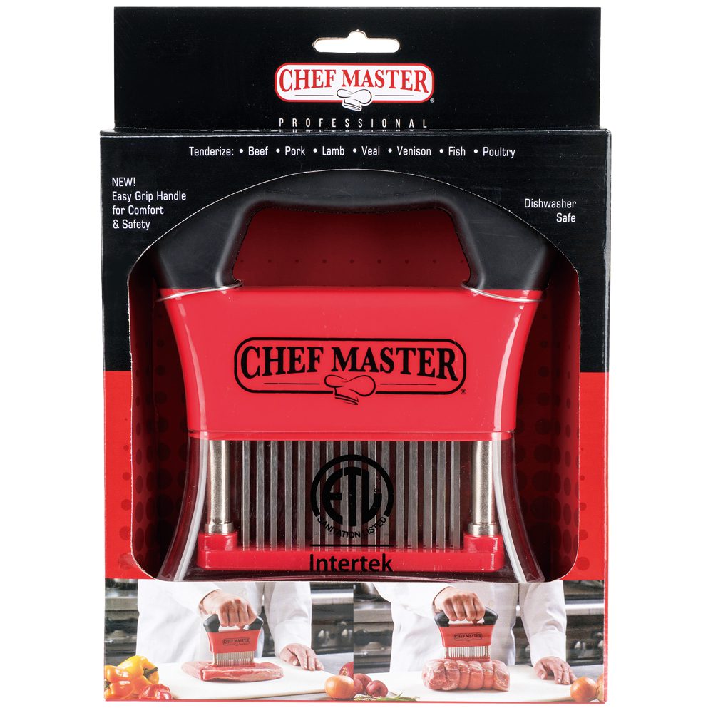 Chef Master 90009 Meat Tenderizer, Handheld