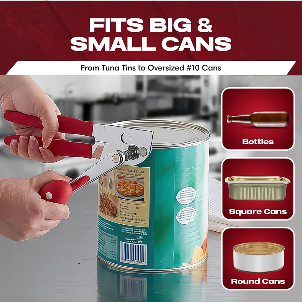 Chef Master 90056 Heavy Duty Commercial Can Opener