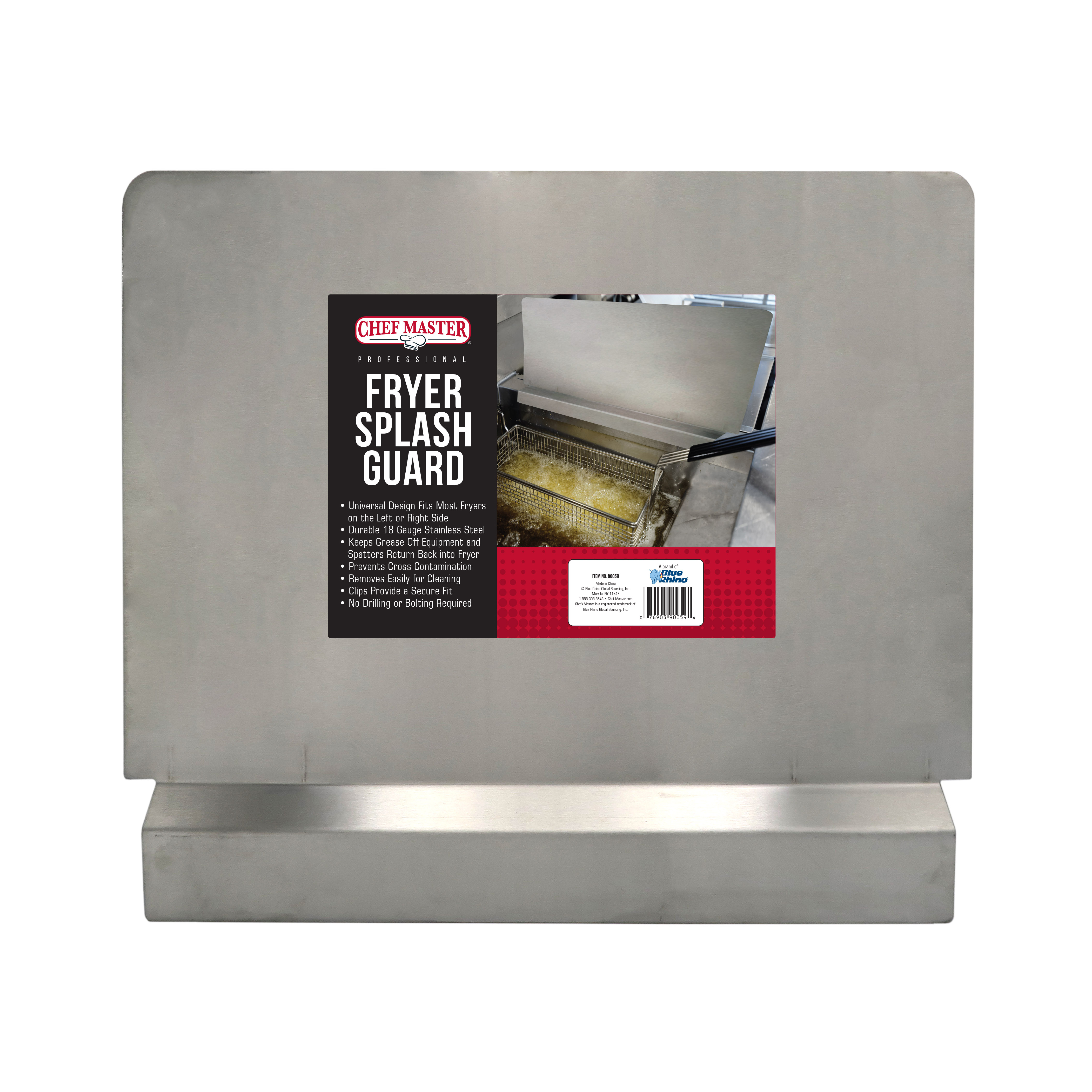 Chef Master 90059 Splash Guard for Deep Fryer
