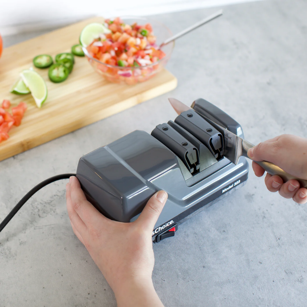 Chef's Choice 0323000 Knife Sharpener 2 Stage Model #323 Electric