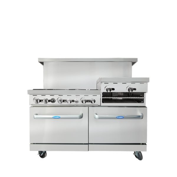 Atosa CookRite AGR-6B-24RGB-LP Range, 60" Restaurant, Gas