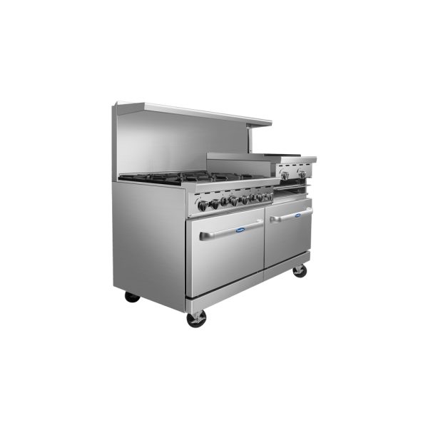Atosa CookRite AGR-6B-24RGB-LP Range, 60" Restaurant, Gas