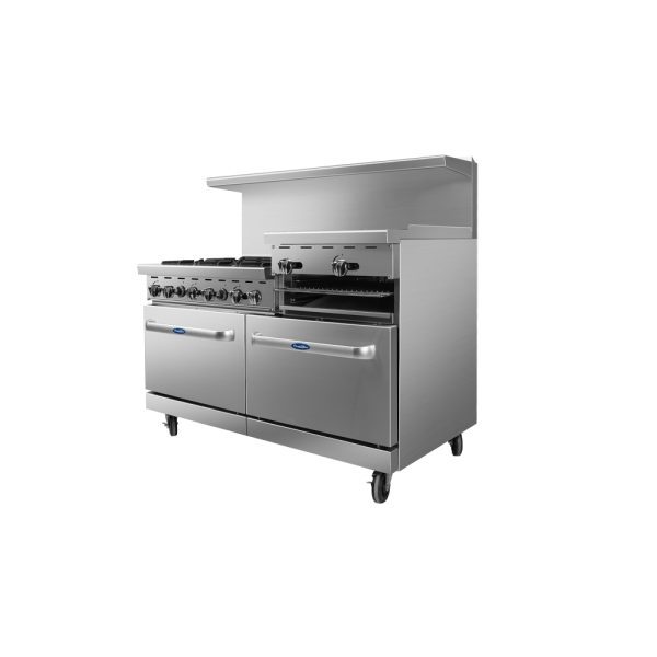 Atosa CookRite AGR-6B-24RGB-LP Range, 60" Restaurant, Gas