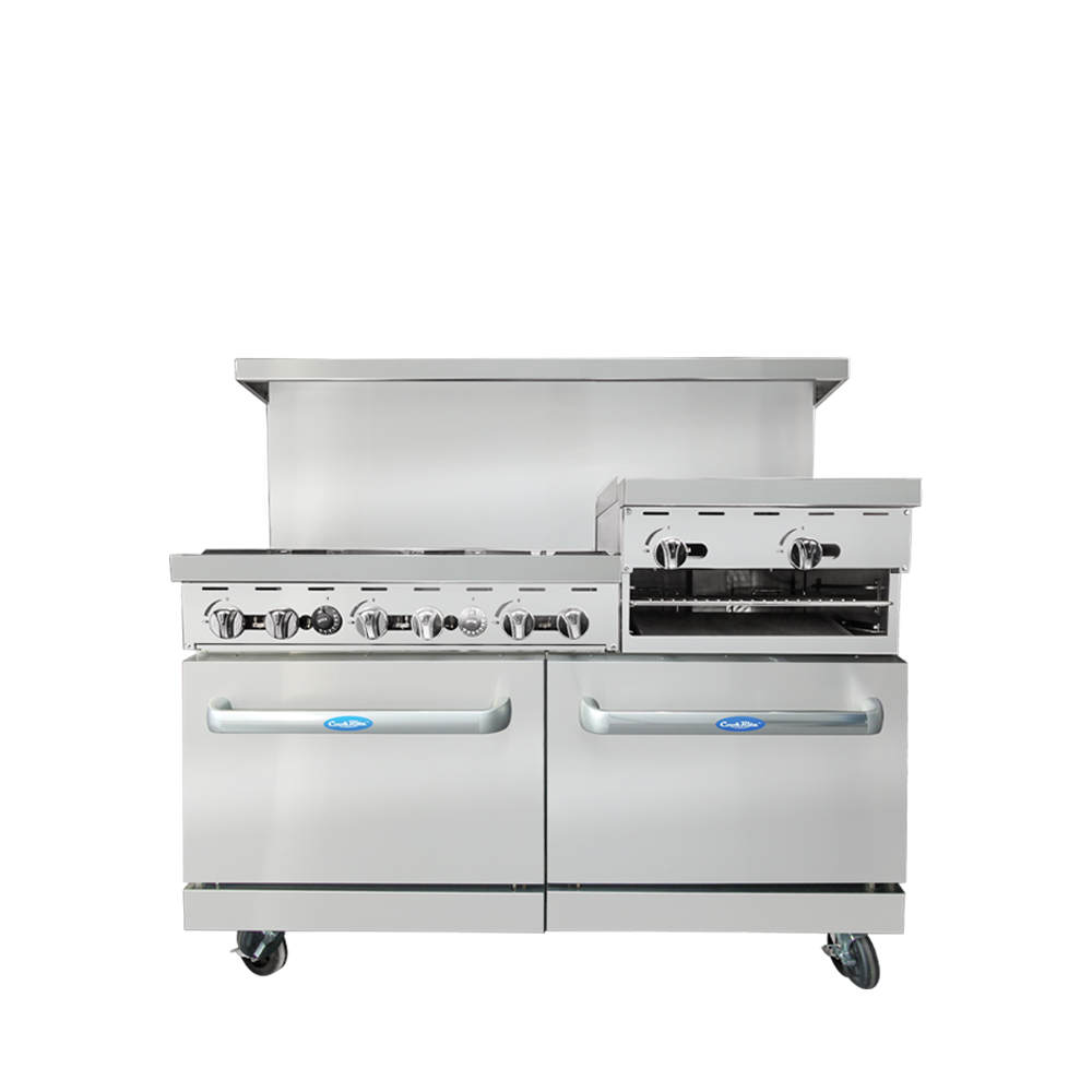 Atosa CookRite AGR-6B-24RGB-NG Range, 60" Restaurant, Gas