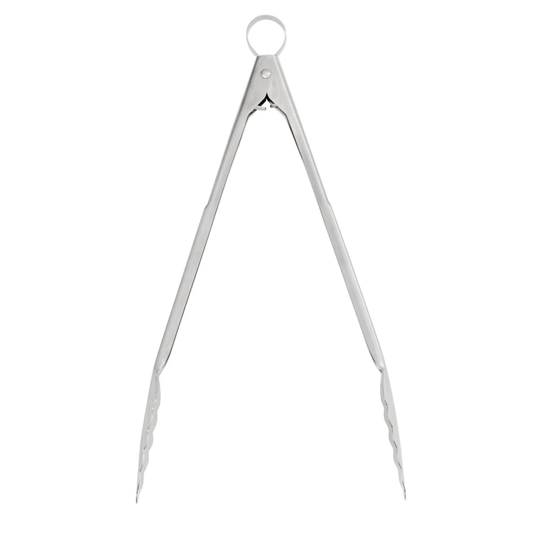 Browne Foodservice Cuisipro 57577 Locking Tong - Stainless Steel - 9 1/2"