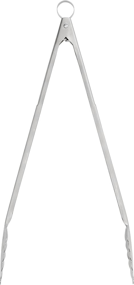 Browne Foodservice Cuisipro 57579 Locking Tong - Stainless Steel - 16"