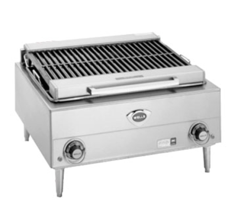 Wells B-40 Charbroiler, Electric, Countertop