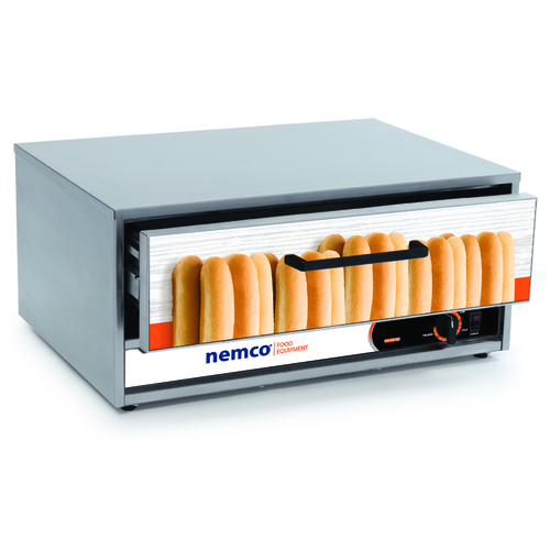 Nemco Food Equipment Roll-A-Grill 8075-BW-230 Hot Dog Bun / Roll Warmer