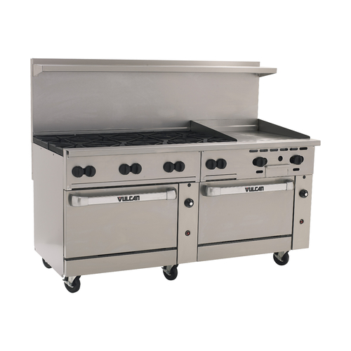 Vulcan Canada Endurance 72SS-8B24G Range, 72" Restaurant, Gas