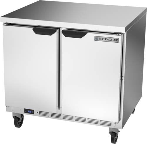 Garland Beverage Air WTR36AHC-FLT Refrigerated Counter, Work Top