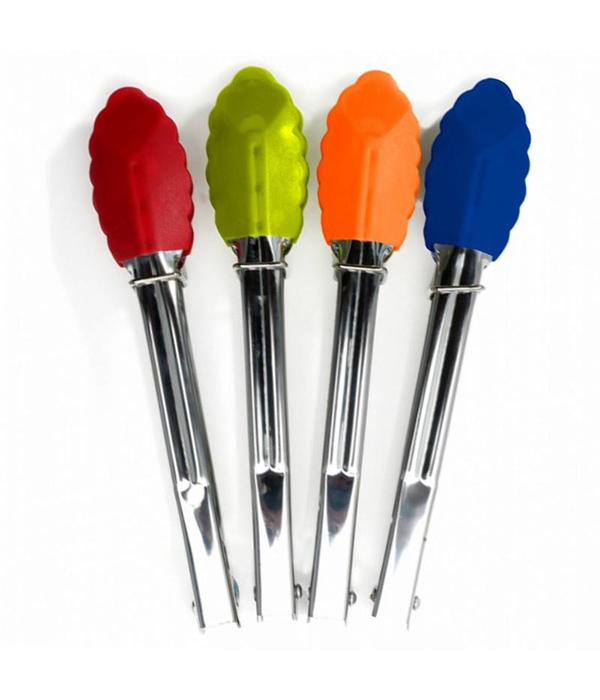 Danesco 1445215AS Mini Tong Silicone (Assorted Colours)